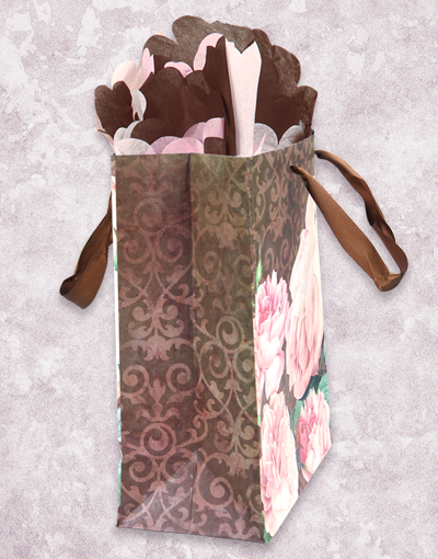 Premium Chocolate Rose Gift Bags - Elegant Party Favors & Wedding Treats for Special Occasions