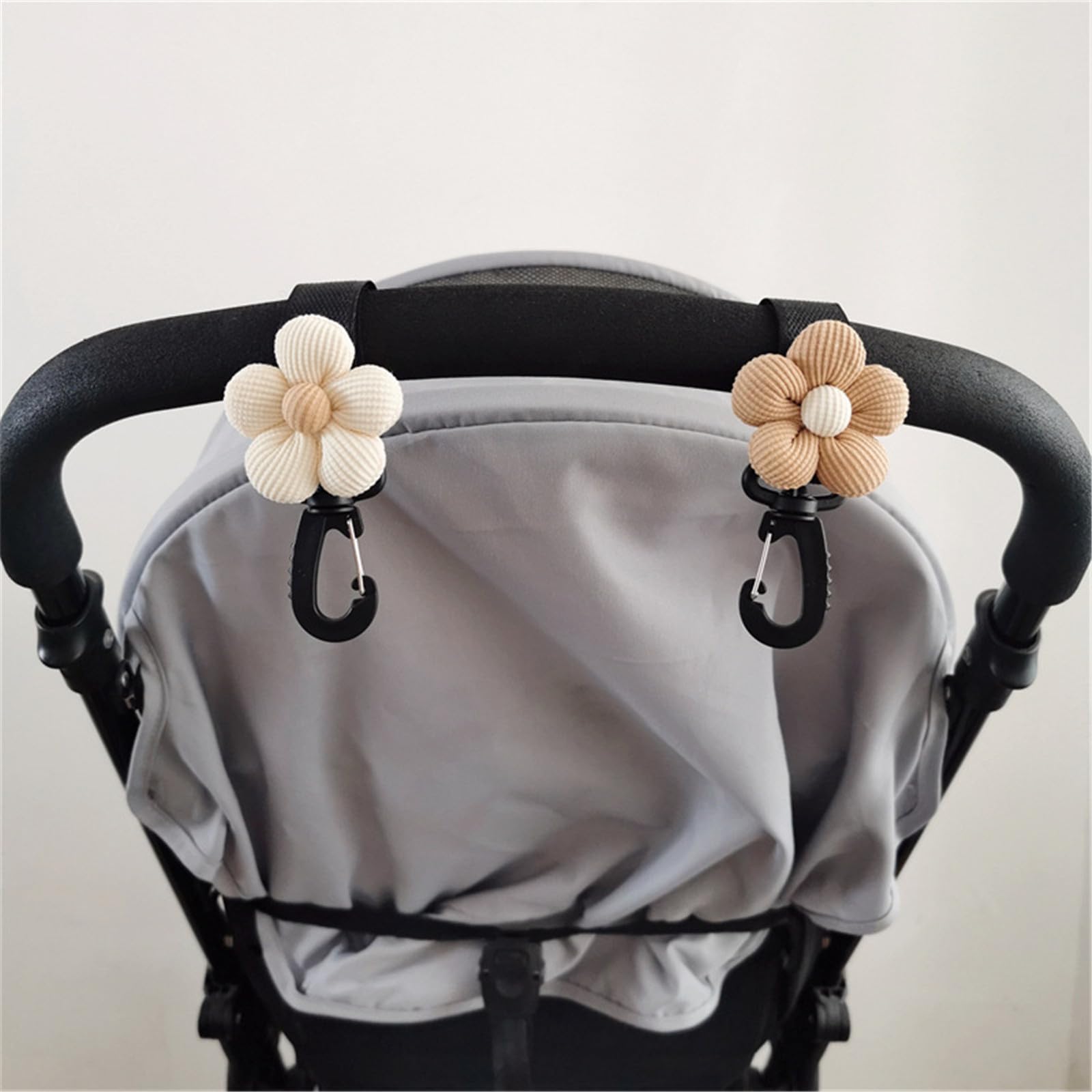 Jojobasec Stroller Hook & Pram Organizer - Baby Cart Hanger for Diaper Bags, Toys & Essentials - Perfect for Shopping, Walks & Travel with Infant Pushchair Accessories