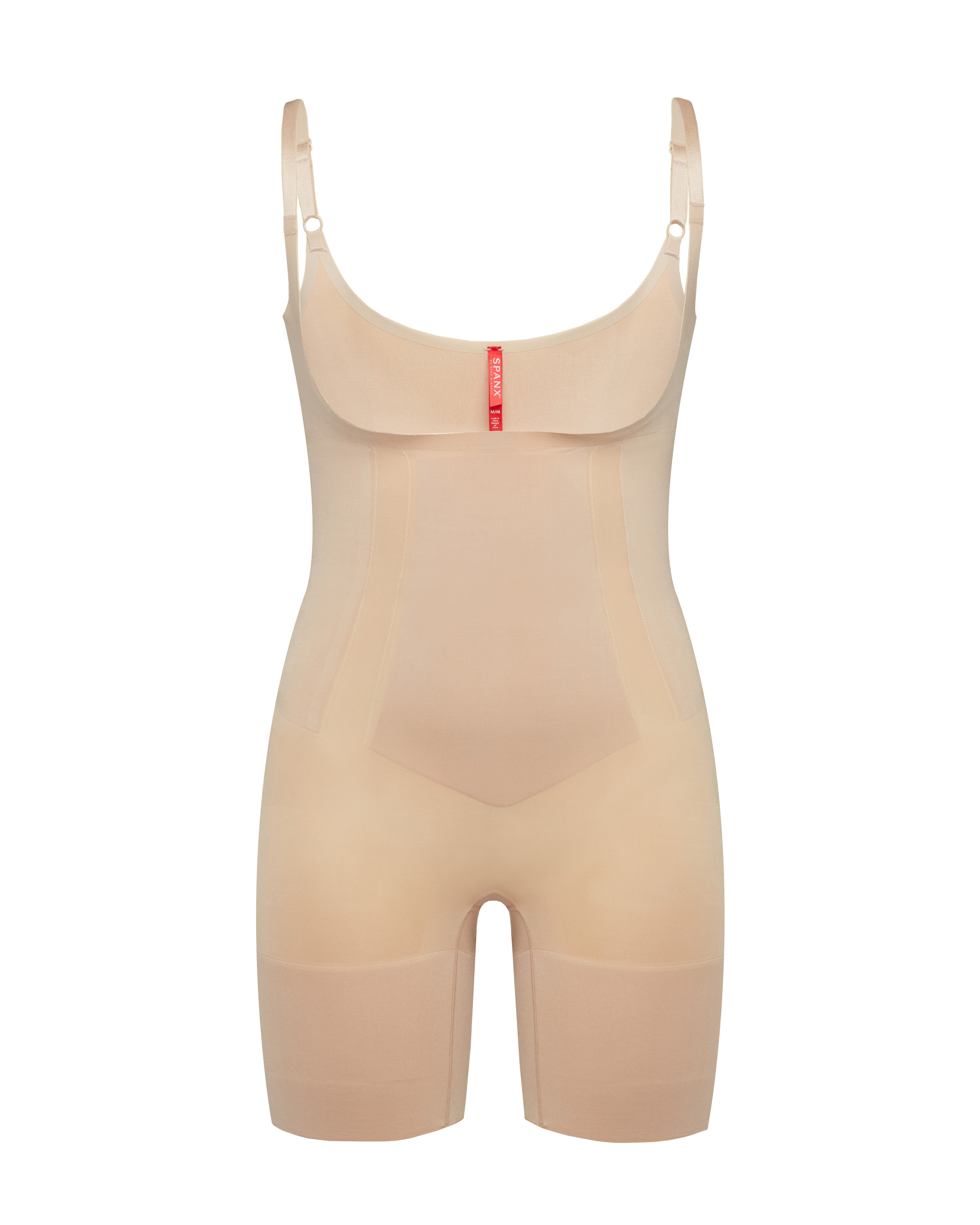SPANX Sculpt™ OnCore Open Bust Mid Thigh Bodysuit - Shapewear for Women | Slimming Bodysuit for Tummy Control & Smoothing | Perfect Under Dresses for Work & Evening Out