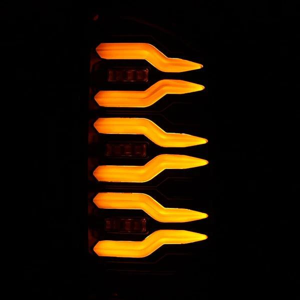 02-06 Dodge Ram 1500 & 03-06 Dodge Ram 2500/3500 LED Tail Lights - LUXX Series Alpha Black - Upgrade Your Truck's Style & Visibility for Night Driving & Off-Road Adventures