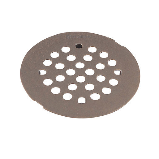 Moen 4-1/4 Inch Snap-In Shower Drain Cover in Oil Rubbed Bronze - Model 101663ORB - Perfect for Bathroom Renovation & Water Drainage Solutions