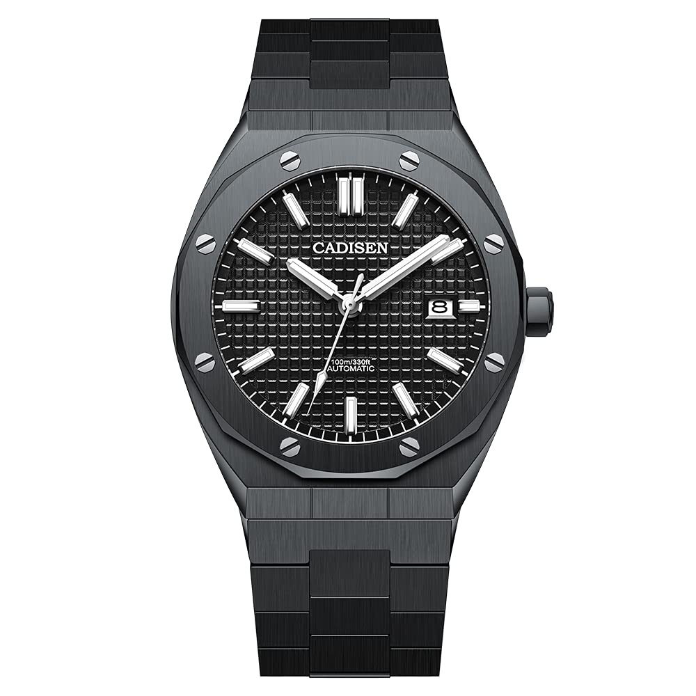 CADISEN Men's Automatic Watch NH35 Movement - Business & Casual Wear