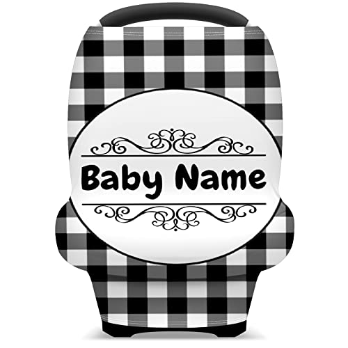 Black White Buffalo Check Plaid