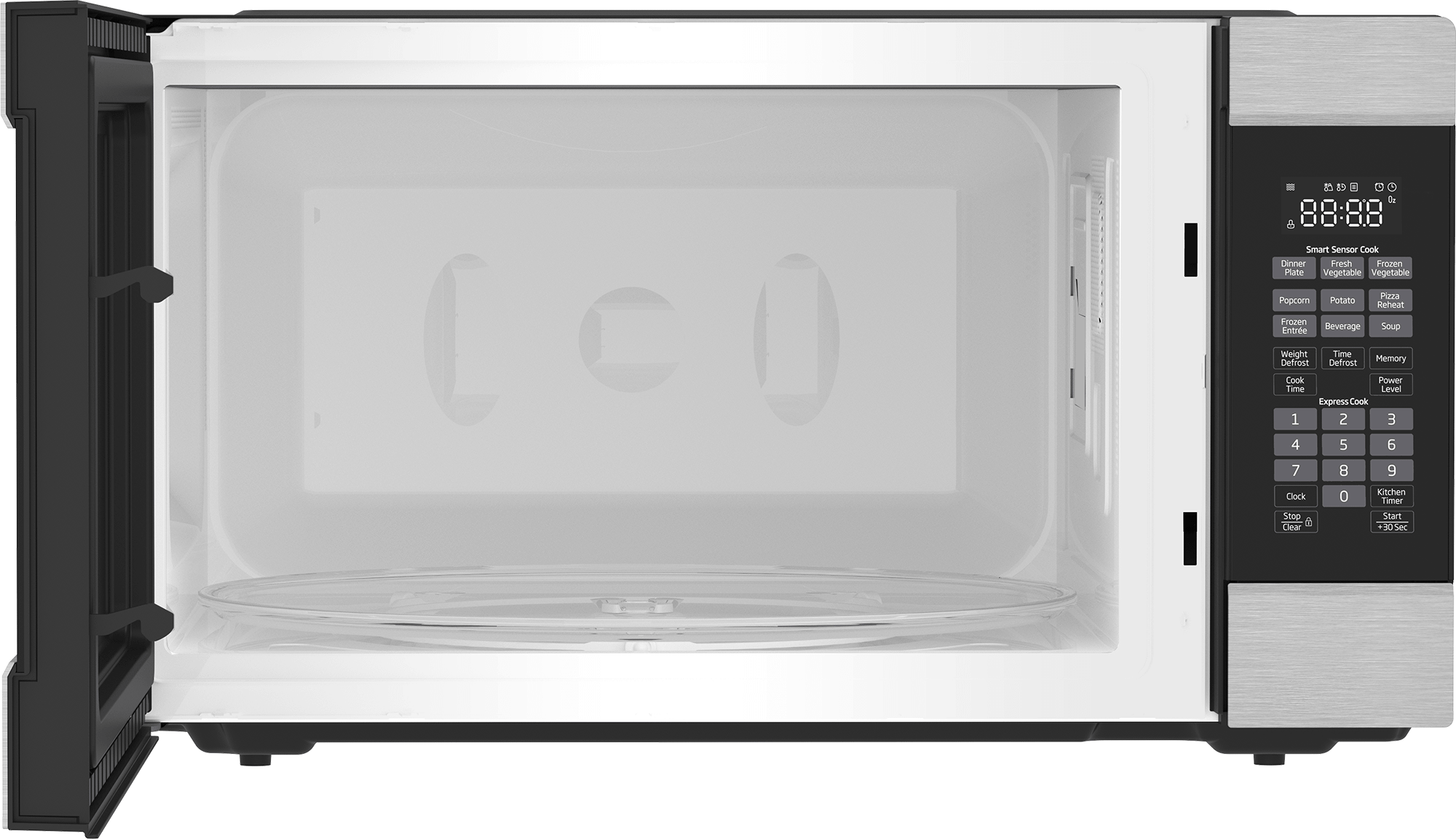 Beko MWOFS30100SS Built-In Microwave Oven - 1000W, 1.0 Cu. Ft. Capacity, Stainless Steel - Perfect for Small Kitchens & Apartments