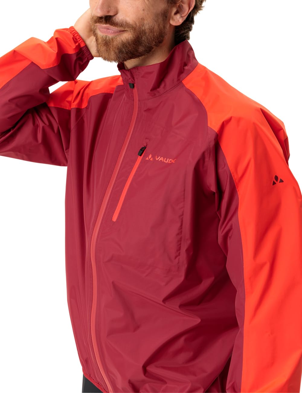 VAUDE Men's Drop Jacket III - Lightweight Waterproof Hiking Jacket for Outdoor Adventures | Perfect for Camping, Trekking & Mountain Climbing