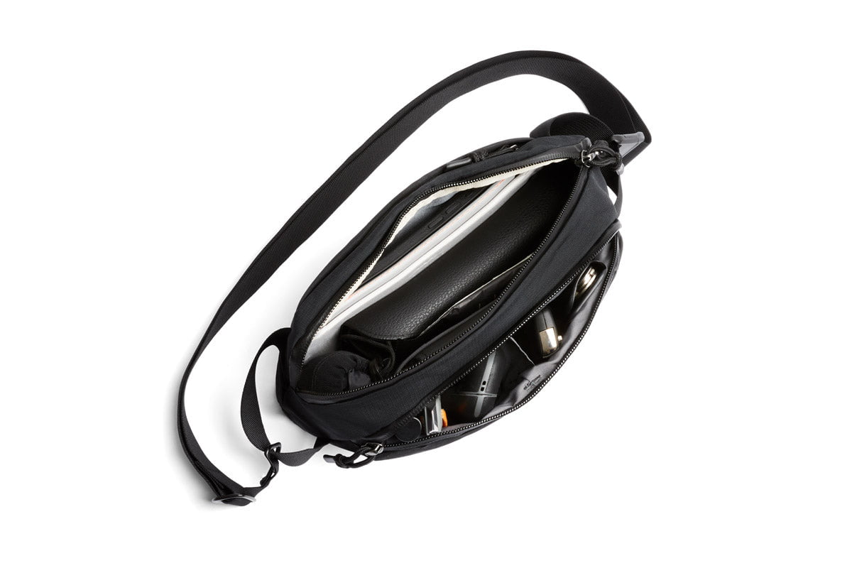 Bellroy Venture Ready Sling 2.5L Crossbody Bag - Lightweight & Water-Resistant Travel Pack for Men & Women - Perfect for Hiking, Commuting & Everyday Carry