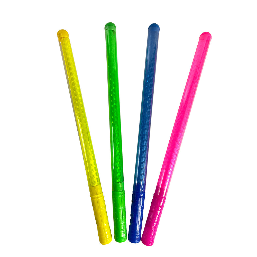 Glow in The Dark Flashing Sticks - 12 Pack Assorted Colors | Fun Party Favors for Nighttime Events, Raves, and Outdoor Activities