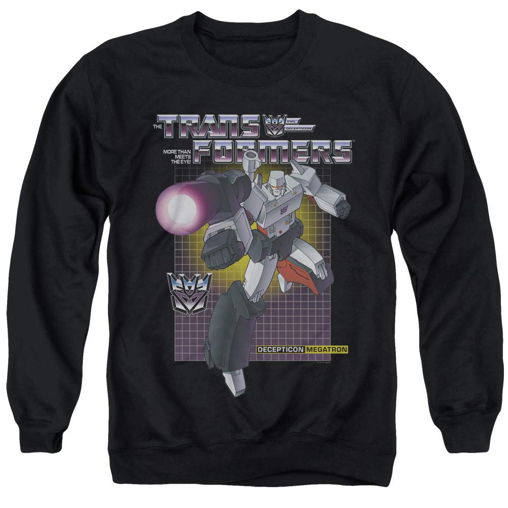 Transformers Megatron Unisex Adult Crewneck Sweatshirt for Men & Women - Casual Cosplay, Movie Fan Gift & Everyday Wear