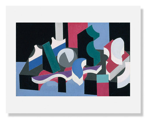 Patrick Henry Bruce Forms (Peinture) - Abstract Art Painting for Modern Home & Office Decor | Wall Art for Living Room, Bedroom, Study