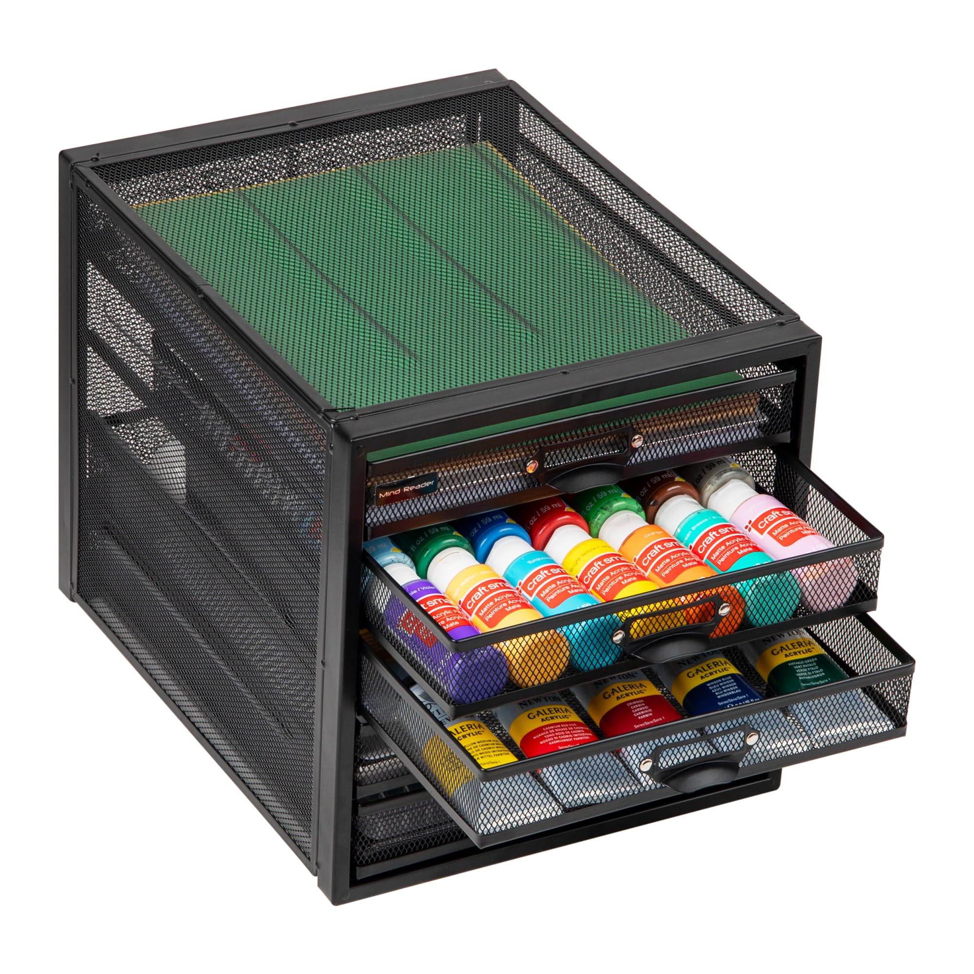 Mind Reader 5-Drawer Metal Mesh File Storage Organizer - 11