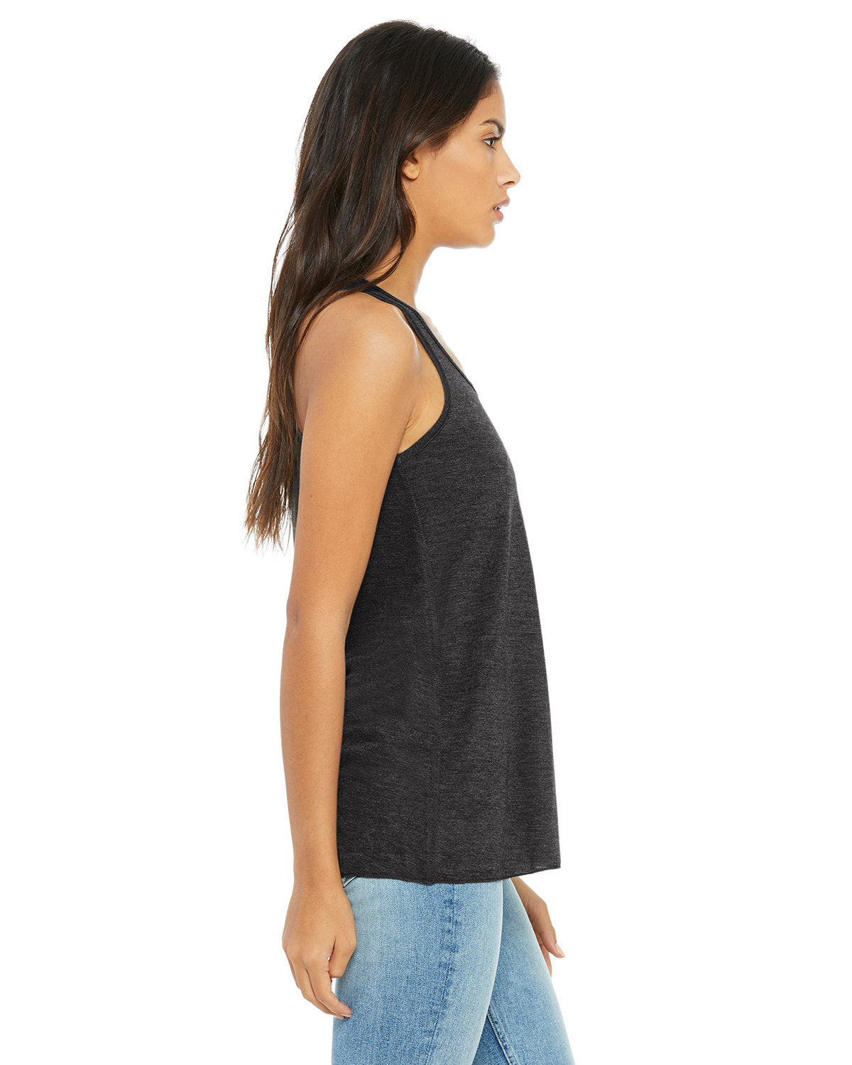 Bella + Canvas B8800 Women's Flowy Racerback Tank Top - Soft & Breathable for Yoga, Gym & Summer Outfits