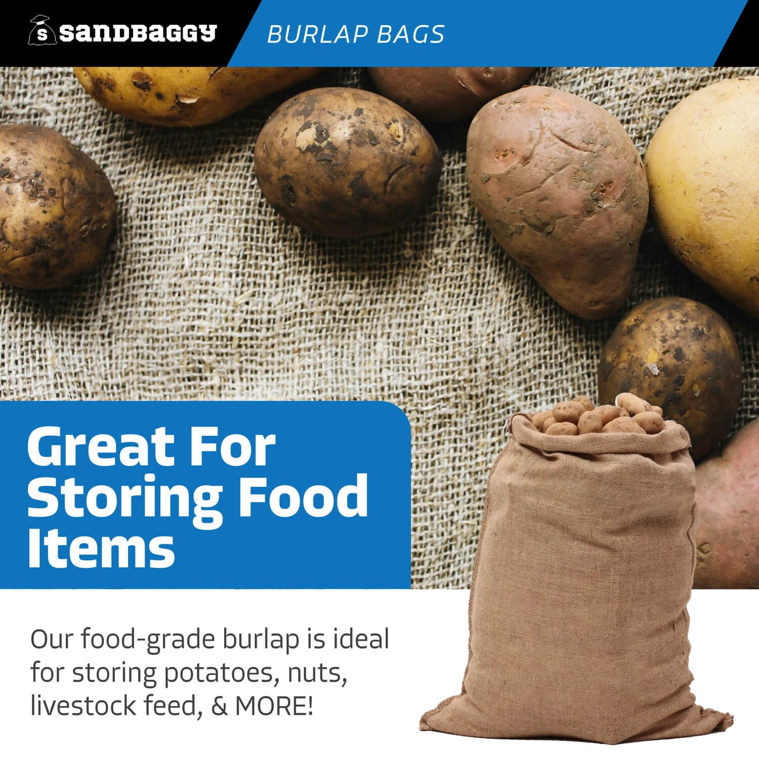 Natural Burlap Bags 22