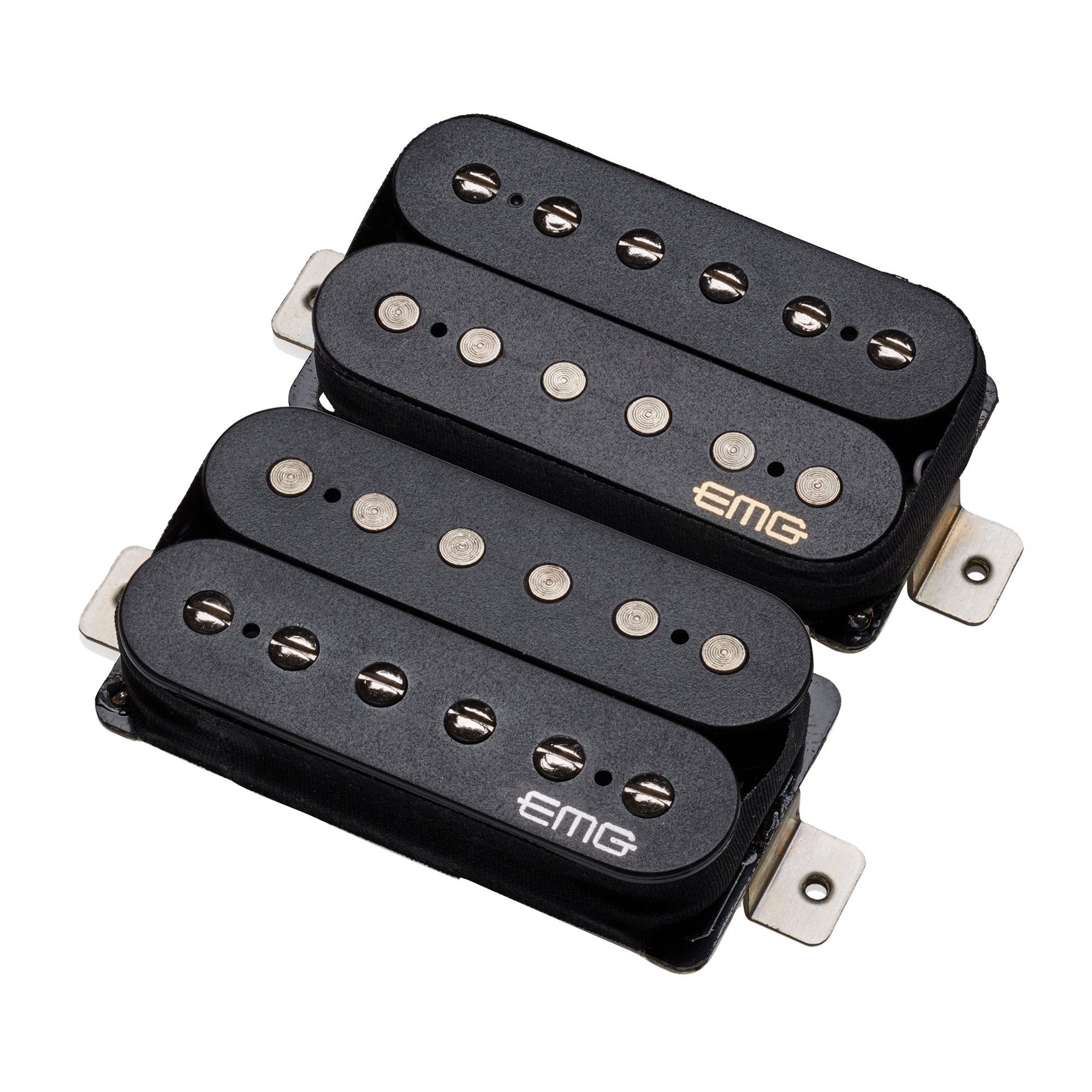 EMG Retro Active Hot 70 Guitar Pickup Set - Black | High Output Humbucker Pickups for Electric Guitar | Perfect for Rock, Metal & Blues Performances