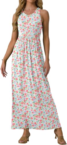 Floral White Pink Rose