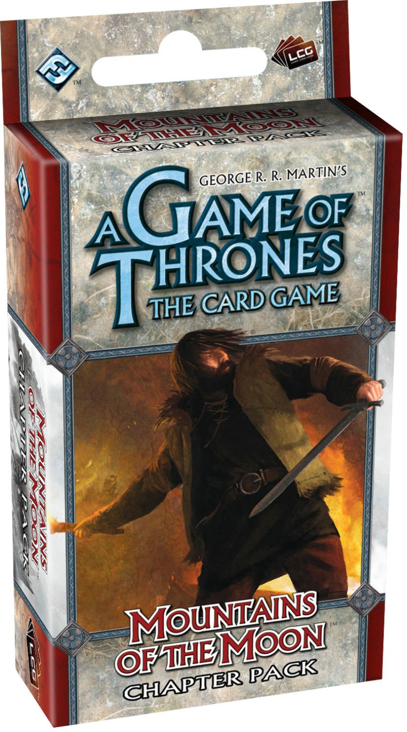 A Game of Thrones: The Card Game - Mountains of the Moon Expansion Pack | Strategy Card Game for Fantasy Fans | Perfect for Game Nights & Collectors