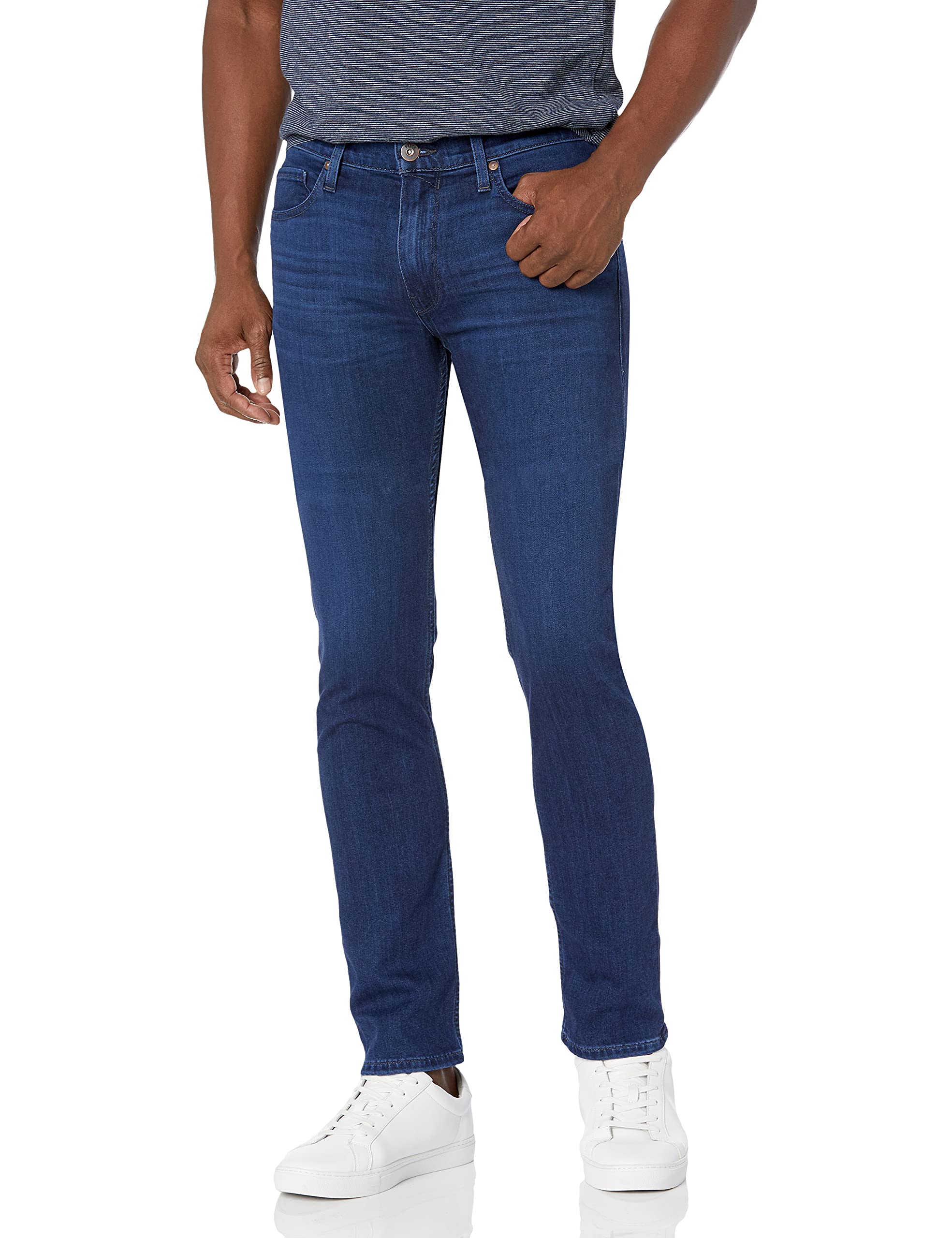 PAIGE Men's Lennox Transcend Jeans - Premium Stretch Denim for Comfort & Style | Perfect for Casual Wear, Office & Night Out