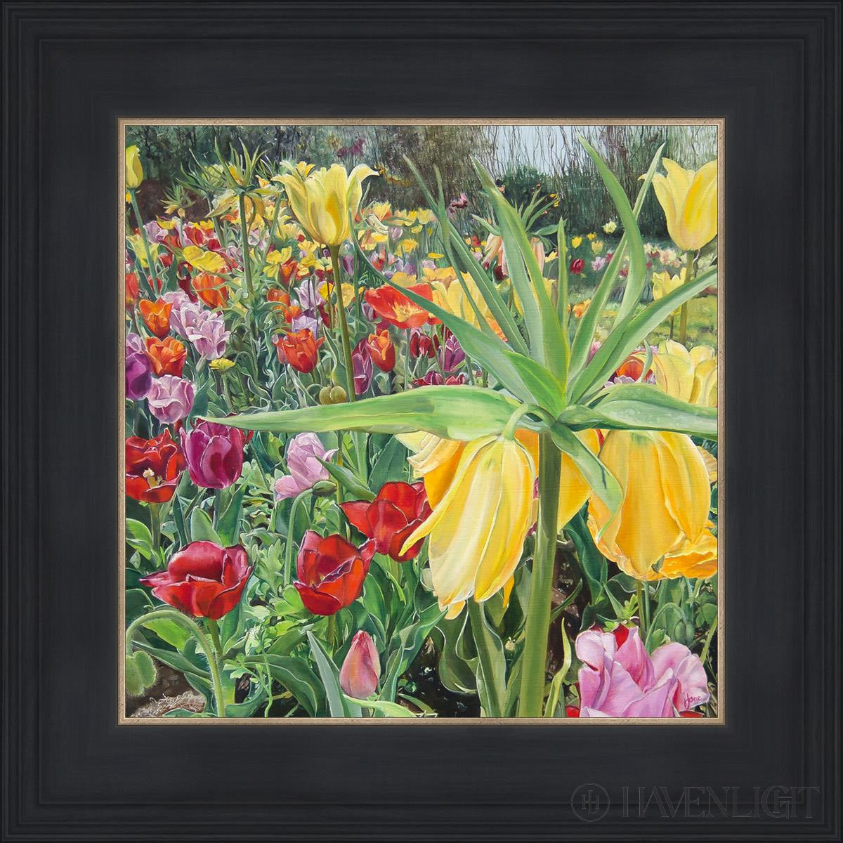 Carousel Tulips By Nila Jane Autry - Beautiful Artificial Silk Tulip Flowers for Home Decor, Wedding Centerpieces, and Spring Table Arrangements