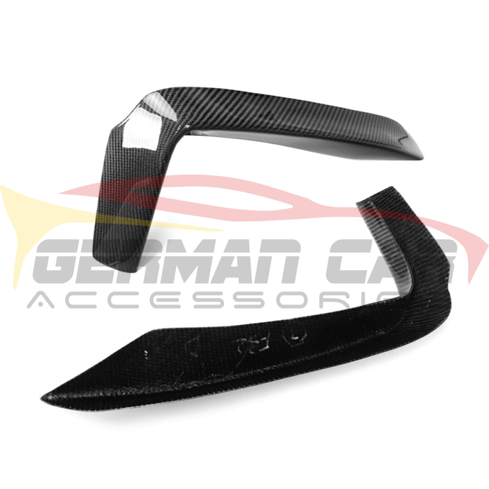 2014-2020 BMW 4 Series F32 F33 F36 V1 Style Carbon Fiber Front Lip Spoiler with Splitters - Aggressive Styling for Coupe & Convertible Models | Track & Street Performance Upgrade