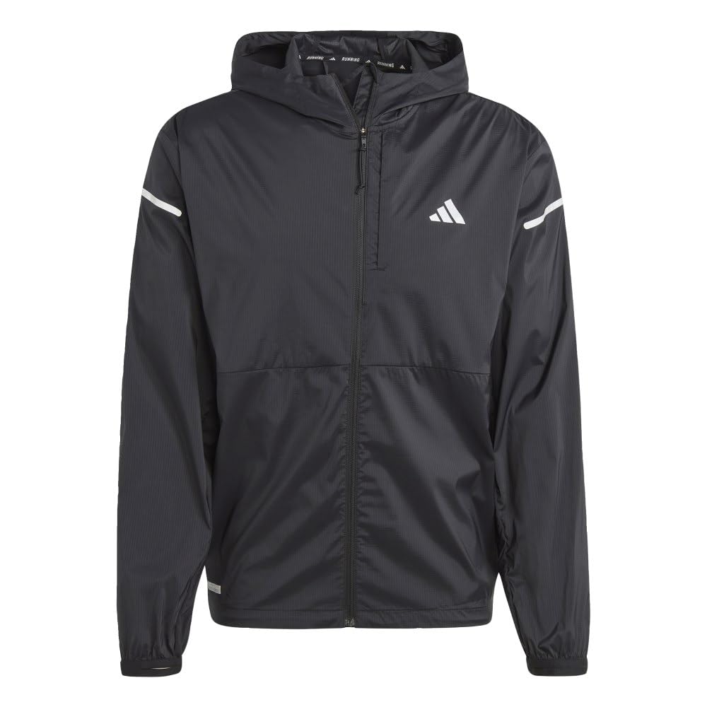 adidas Ultimate Jacket for Men - Lightweight Waterproof Windbreaker Outdoor Running Hiking Jacket - Perfect for Jogging, Travel & Casual Wear