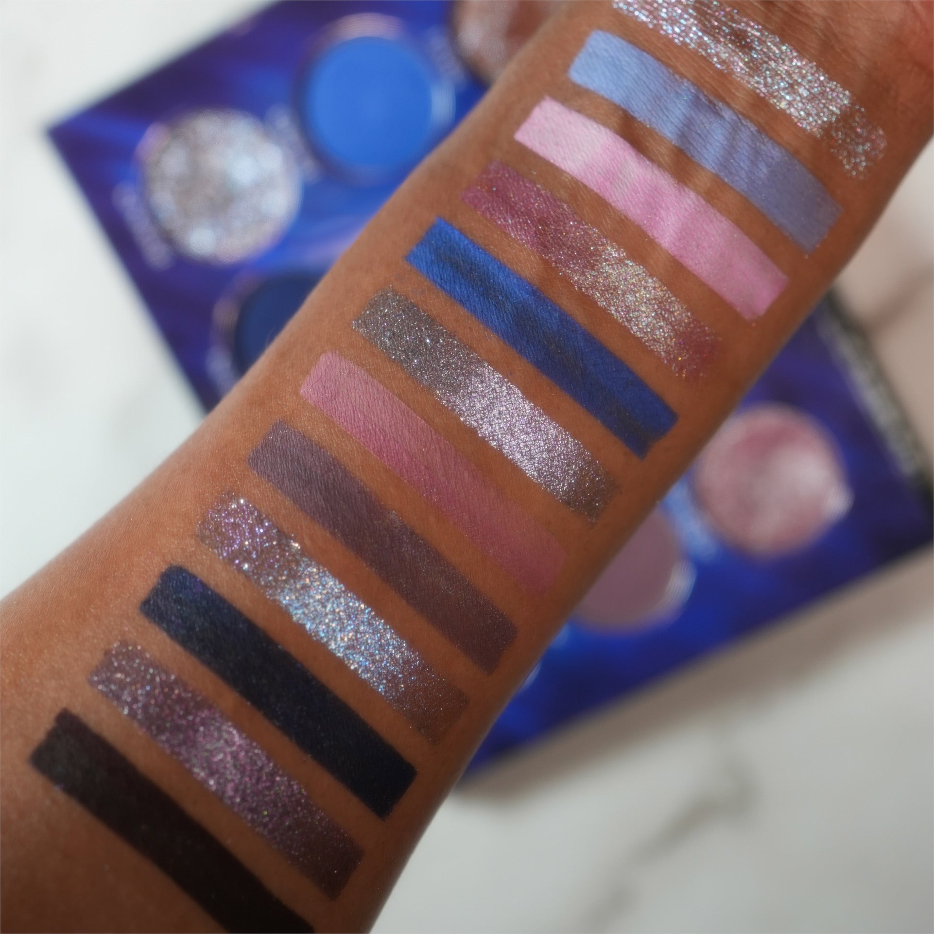 Cradled In Ice Eyeshadow Palette - 12 Matte & Shimmer Shades for Stunning Eye Makeup | Perfect for Winter & Holiday Looks | Vegan & Cruelty-Free