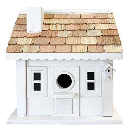 Charming Wooden Bird House for Condo & Home - Attract Wild Birds to Your Garden or Balcony - Perfect for Outdoor Decoration & Bird Watching
