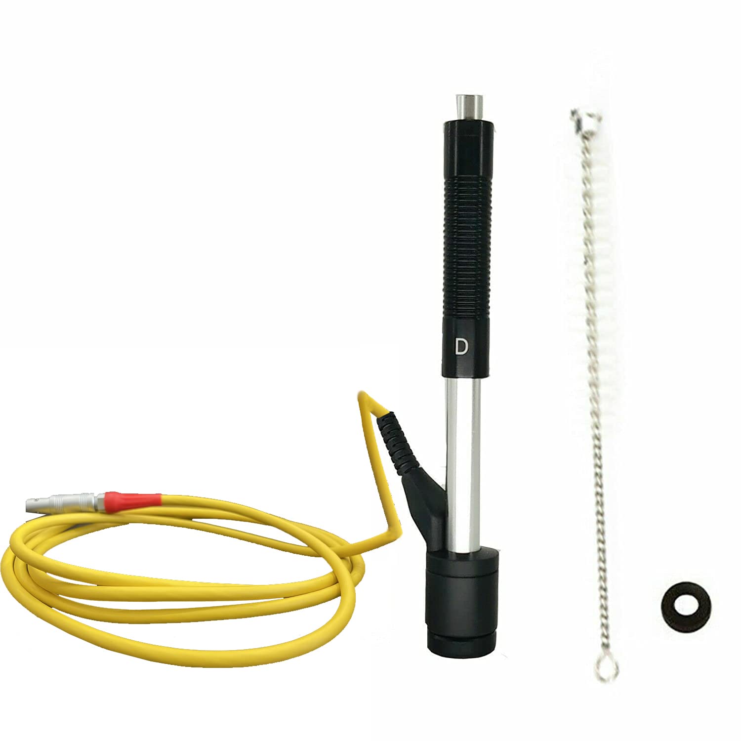 D-Type Impact Probe for Leeb Hardness Tester - Portable Metal Hardness Testing Device | Ideal for On-Site Industrial, Construction & Manufacturing Quality Control