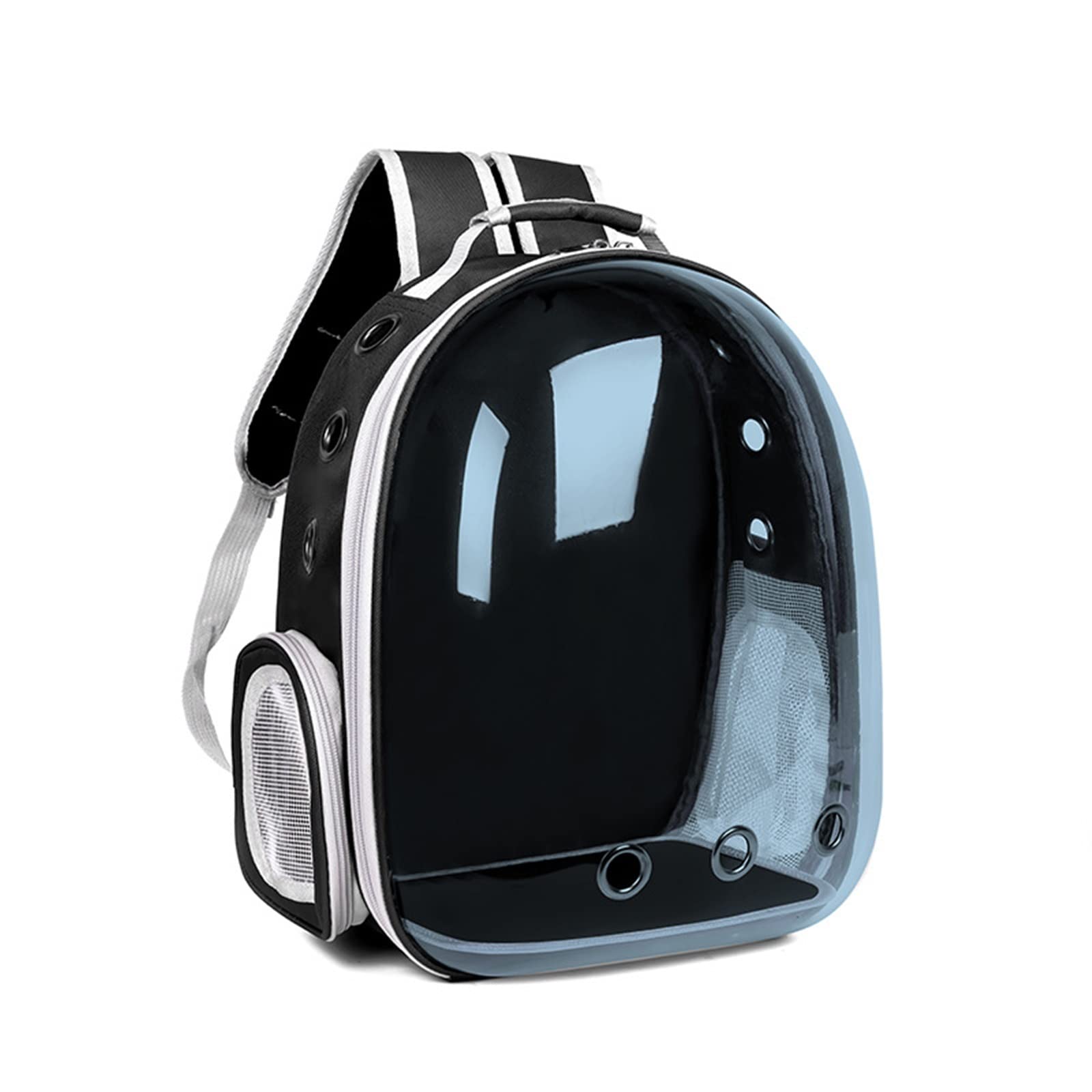 LATINDAY 2023 New Transparent Space Capsule Cat Carrier Backpack - Breathable Portable Pet Bag for Outdoor Travel, Vet Visits & Daily Use - Comfortable Shoulder Strap for Small Cats & Kittens