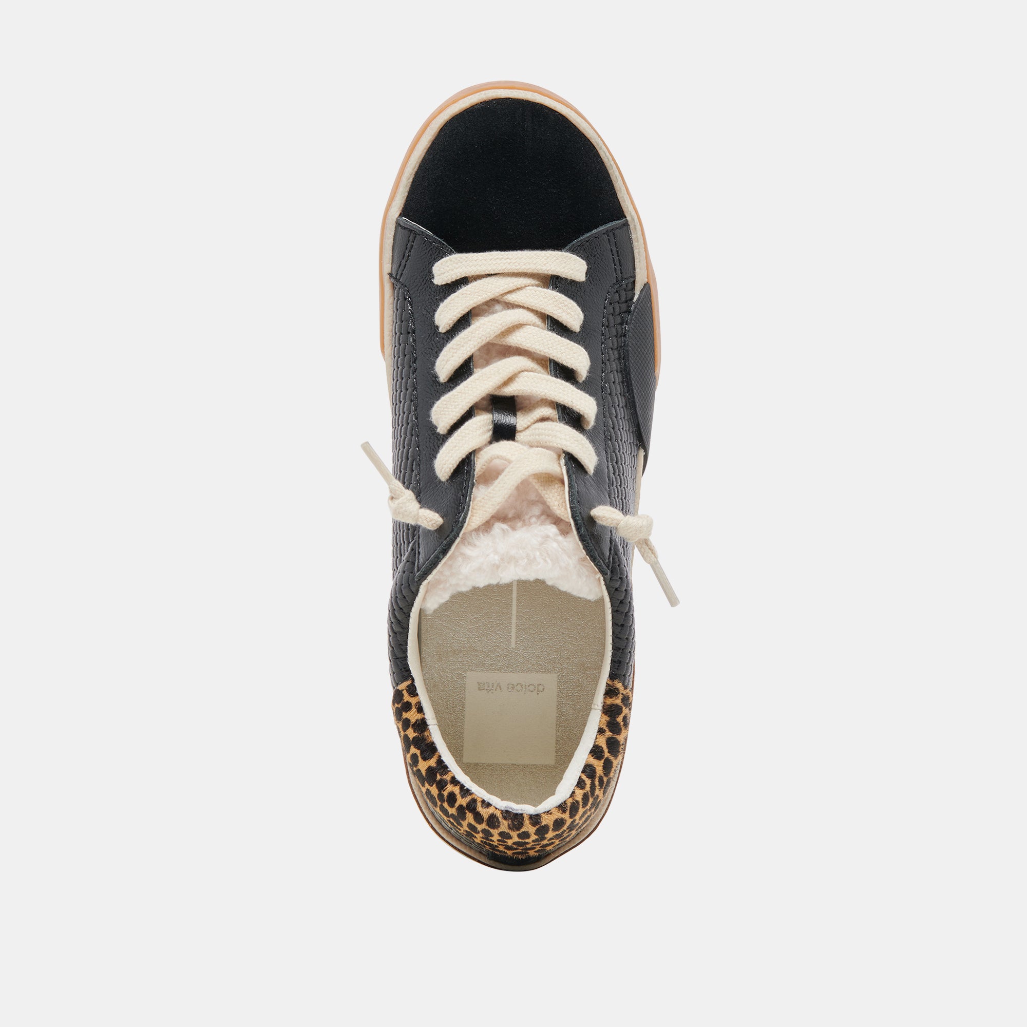 ZINA Plush Sneakers for Women - Black & Multi Woven Comfortable Casual Shoes | Perfect for Walking, Gym, and Everyday Wear