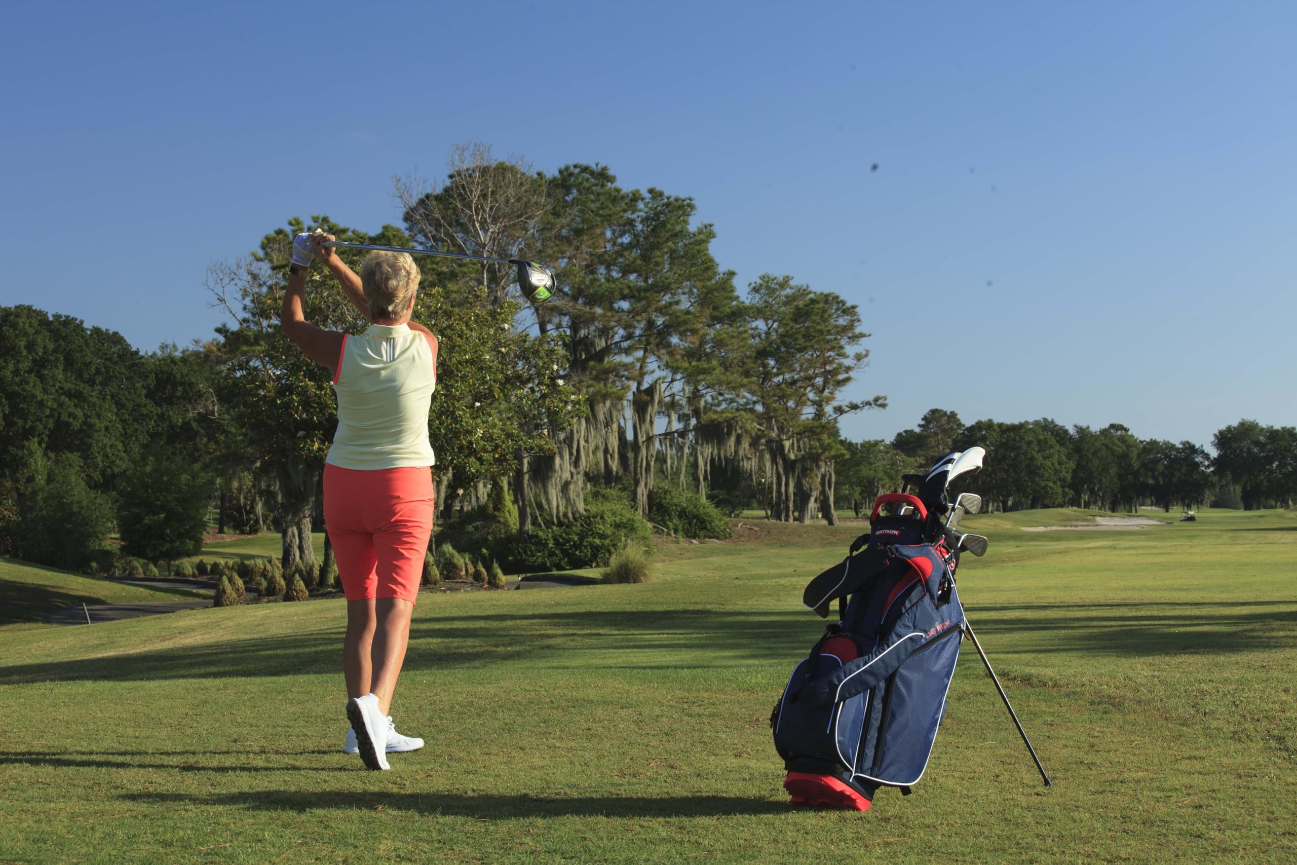Datrek Go Lite Hybrid Golf Stand Bag - Lightweight & Durable Golf Bag for Men & Women - Perfect for Walking the Course & Range Practice