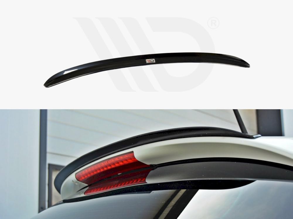 Maxton Design Spoiler Extension Wing Lip for Alfa Romeo Giulietta (2010-2019) - Carbon Fiber Trunk Spoiler for Enhanced Aerodynamics & Sporty Style - Perfect for Car Enthusiasts & Street Racing