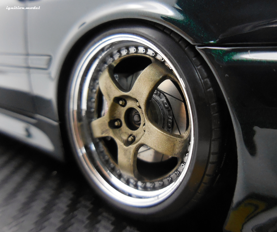 1:18 Scale Toyota Chaser JZX100 Vertex Edition Diecast Model Car - Green Metallic Finish | Collectible Japanese Drift Car | Perfect for Display, Racing Enthusiasts & Car Model Collections