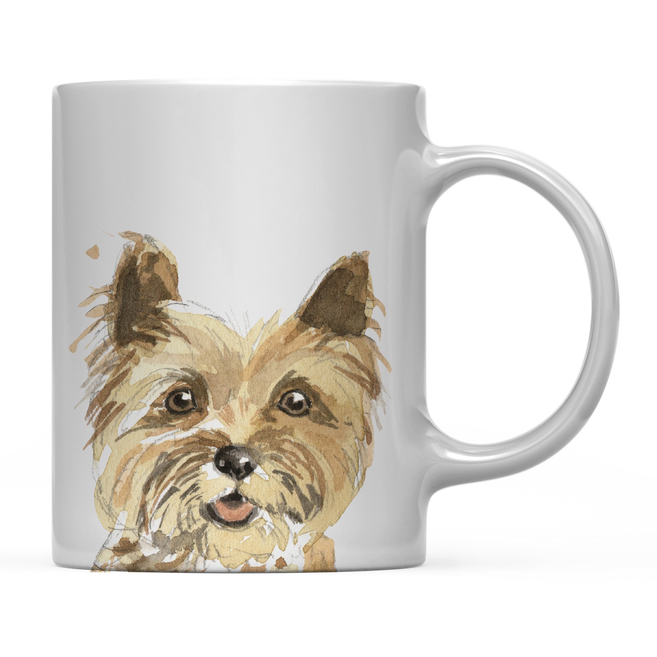 Andaz Press 11oz Dog Coffee Mug - Cairn Terrier Design, Ceramic Pet Lover Gift for Women & Family (1-Pack) - Perfect for Birthday, Christmas & Daily Coffee Use at Home or Office