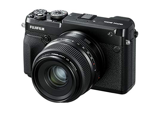 Fujinon GF 63mm F2.8 R WR Lens - Medium Format Prime Lens for Fujifilm GFX Cameras | Weather-Resistant & Sharp Optics for Portrait, Street & Landscape Photography