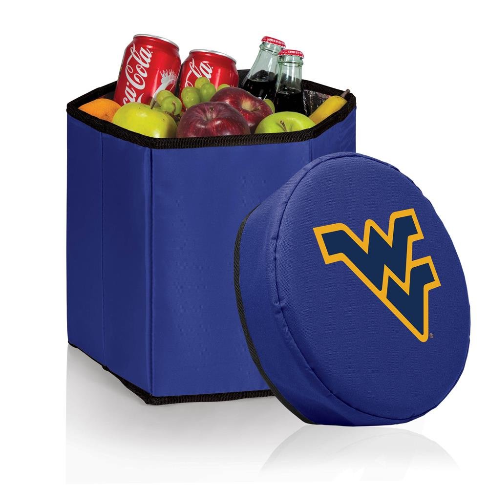 PICNIC TIME NCAA Bongo Portable Soft Cooler & Seat - Insulated Beach Cooler Tote Bag with Shoulder Strap - Collapsible Cooler for Picnics, Tailgating, Camping & Outdoor Events