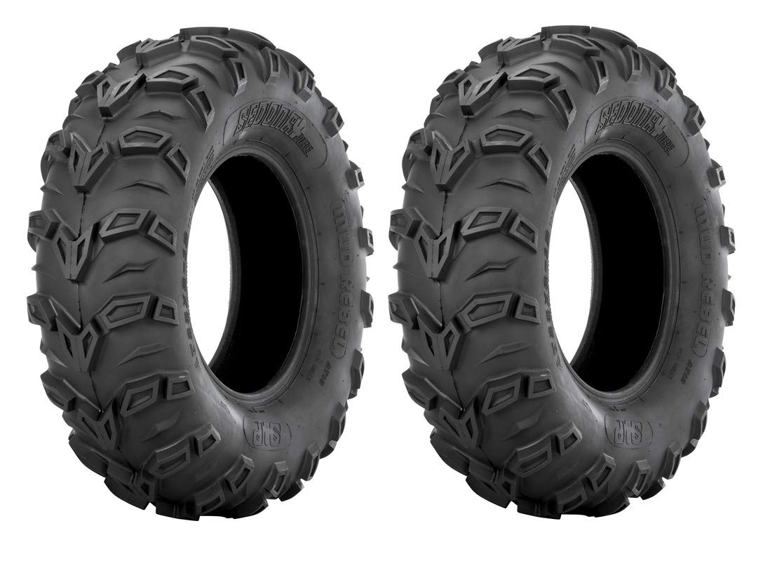 **Sedona Mud Rebel 22x8x10 Front Tires for 1987-1995 Yamaha 350 Moto-4 ATV - Off-Road & Trail Riding Replacement Tires**