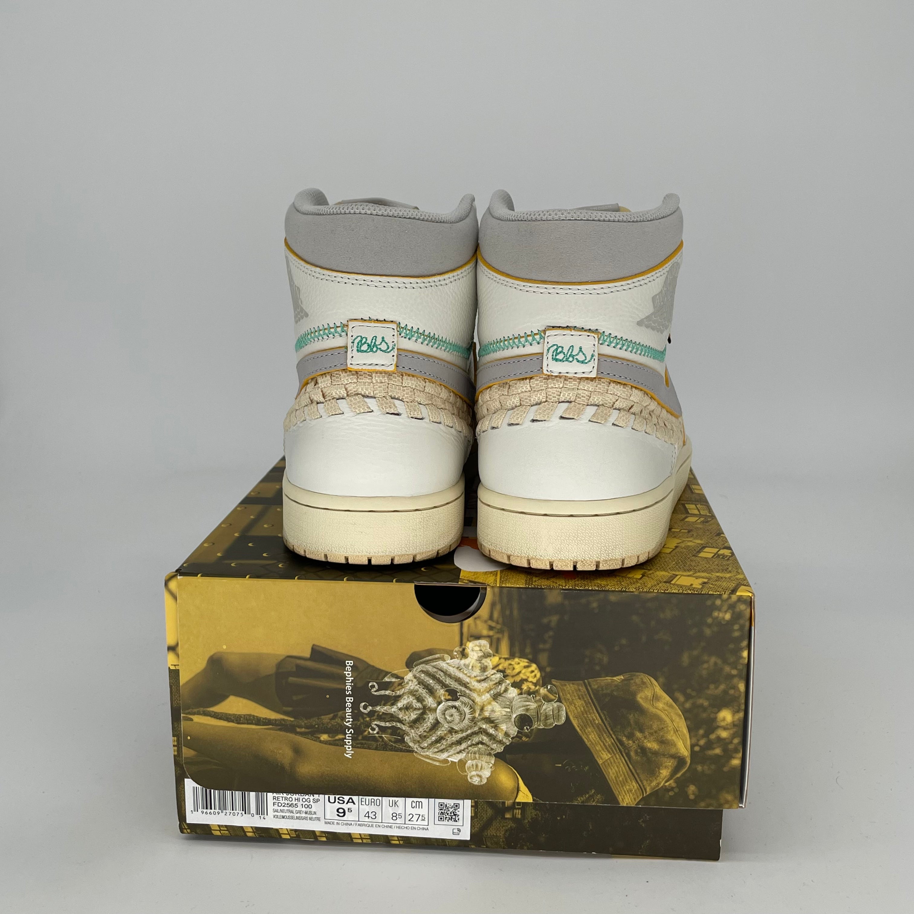AIR JORDAN 1 UNION LA BBSS Sneakers - Men's Size 9.5/Women's Size 11 - Style FD2565 - 100% Authentic - Perfect for Streetwear, Basketball & Sneaker Collectors