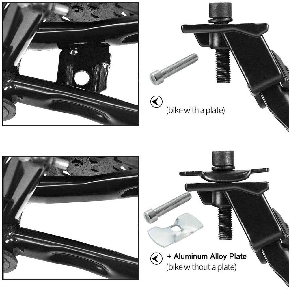 Adjustable Aluminum Alloy Bicycle Kickstand for 16