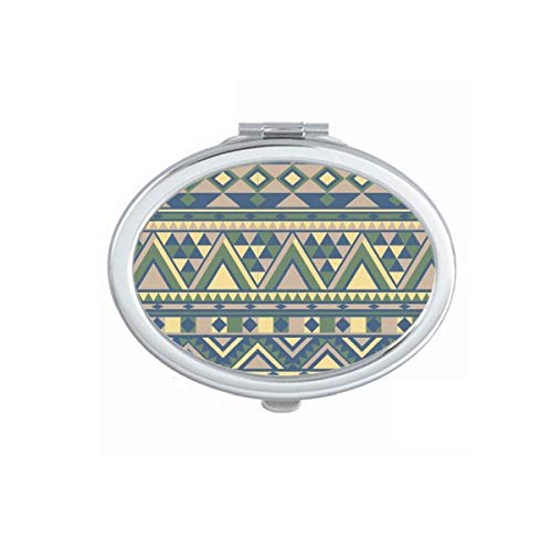 DIYthinker Rhombus Triangle Irregular Nordic Mirror - Portable Folding Double-Sided Makeup Mirror for Travel, Home & Salon Use