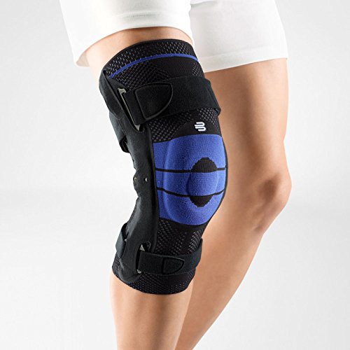 GenuTrain S Pro Black Knee Brace for Pain Relief & Support - Best for Running, Hiking, Workouts & Active Lifestyle