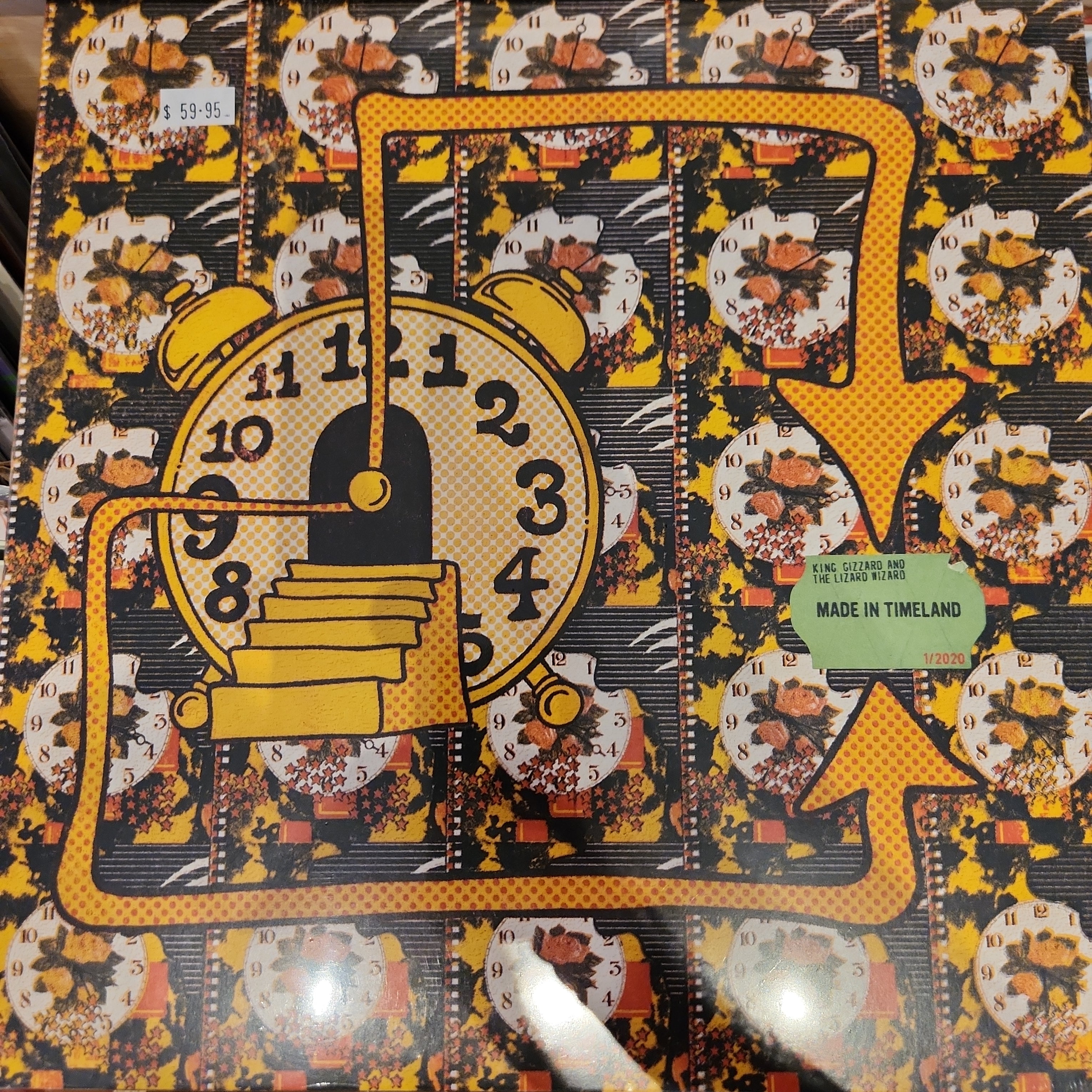 King Gizzard & the Lizard Wizard - Made in Timeland Vinyl LP Record | Limited Edition Psychedelic Rock Music | Perfect for Collectors & Vinyl Enthusiasts