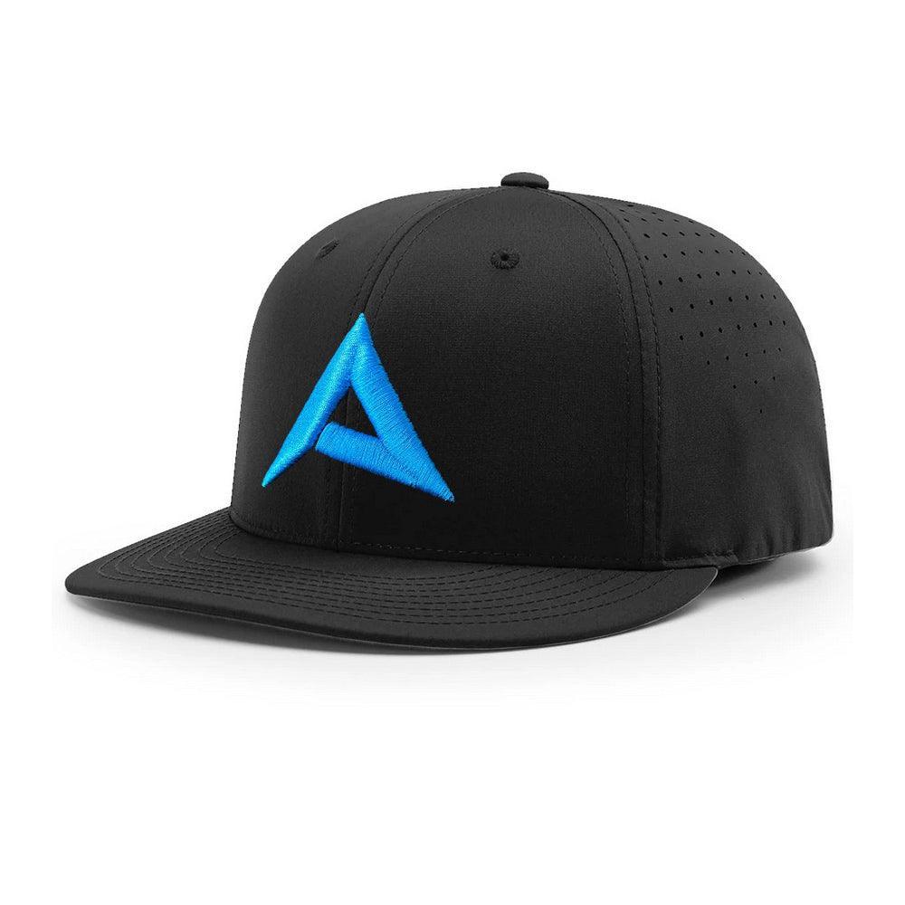 Anarchy PTS30 Performance Hat - New Logo Design in Black/Carolina - Lightweight & Breathable for Outdoor Sports, Running & Hiking