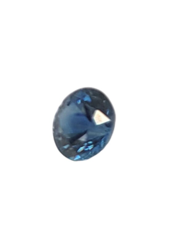 0.255ct Natural Montana Teal Blue Sapphire Loose Stone - 4mm Round VS Clarity, September Birthstone, USA Mined & Cut | Perfect for Engagement Rings, Jewelry Making & Birthstone Gifts