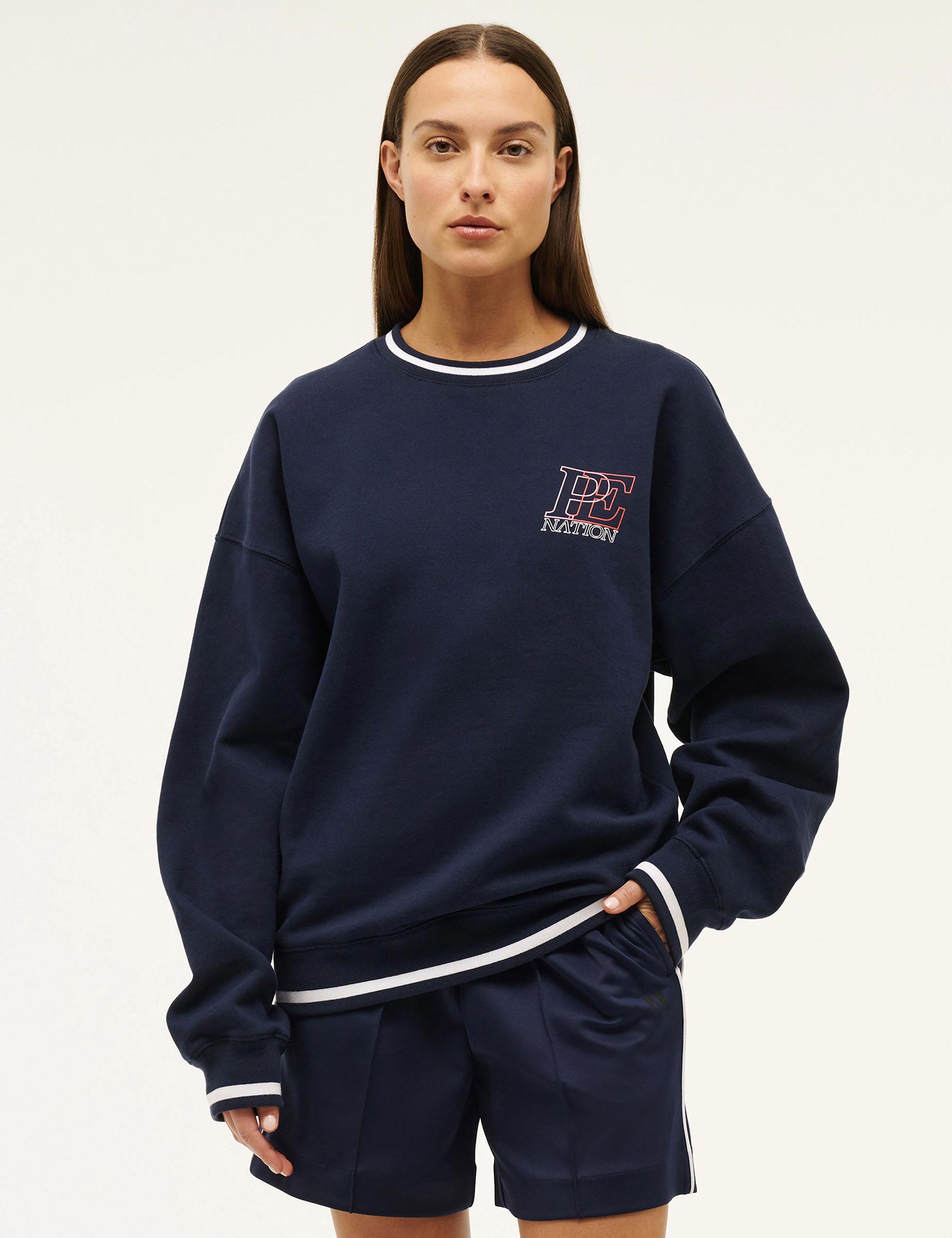 Definition Sweat Dark Navy - Premium Cotton Hoodie for Men & Women | Comfortable & Stylish for Casual Wear, Gym, and Outdoor Activities