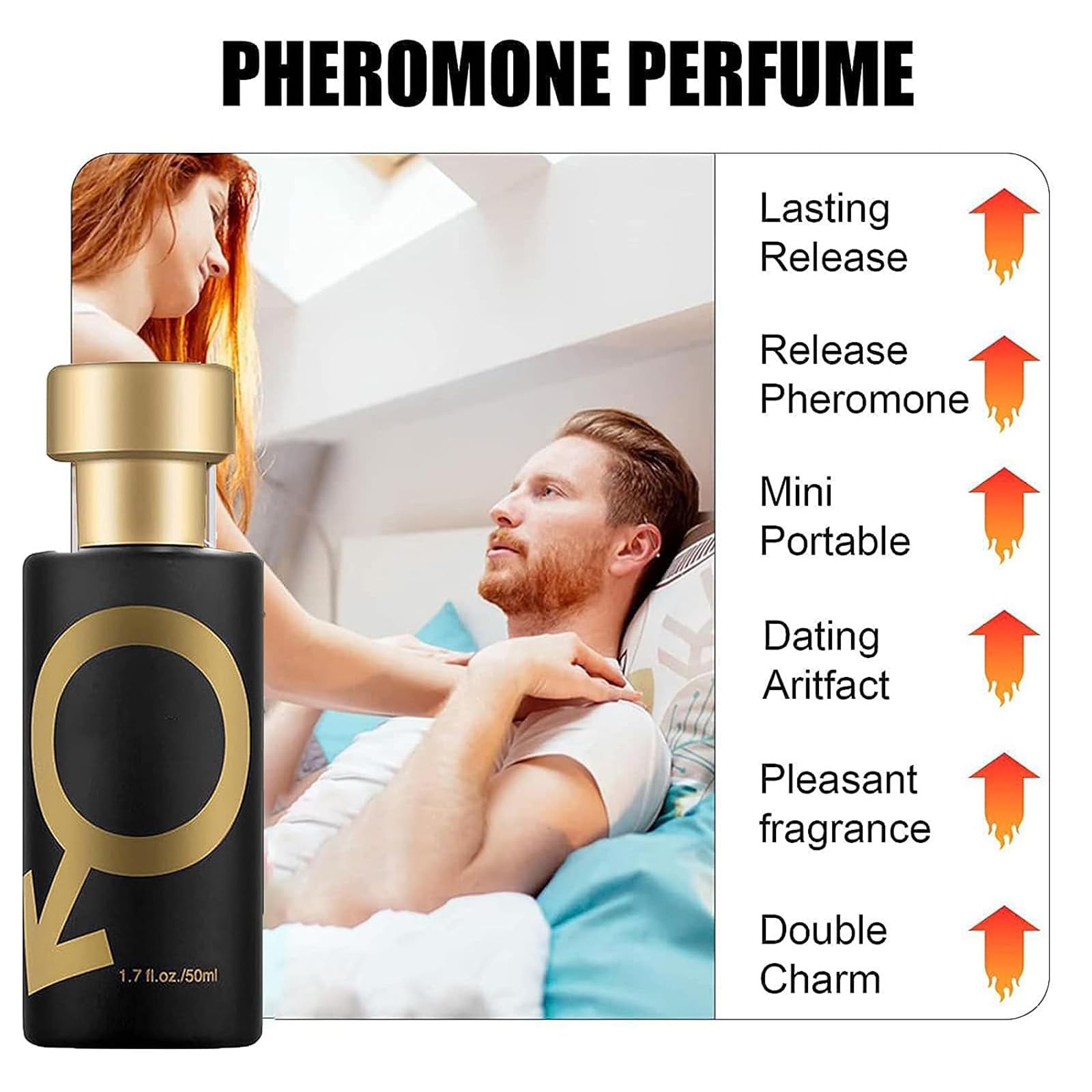 2/3/5Pcs Vyg Cologne for Men - Alpha Touch Pheromone Fragrance to Attract Women | Long Lasting Seductive Scent for Dating, Nightlife & Special Occasions