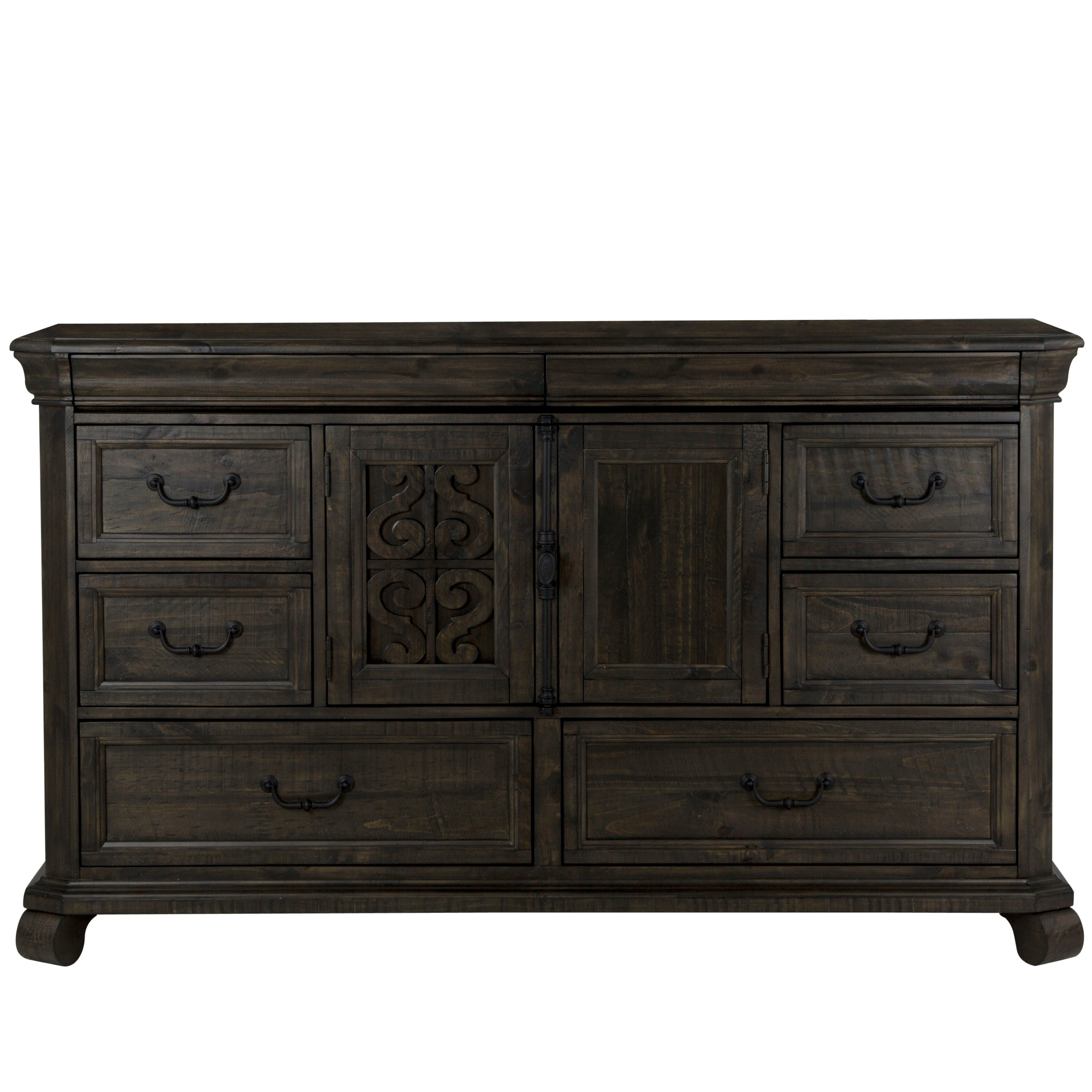 Bellamy 6-Drawer Dresser for Bedroom - Modern Wooden Chest of Drawers for Clothes Storage | Perfect for Home, Office, and Dorm Organization