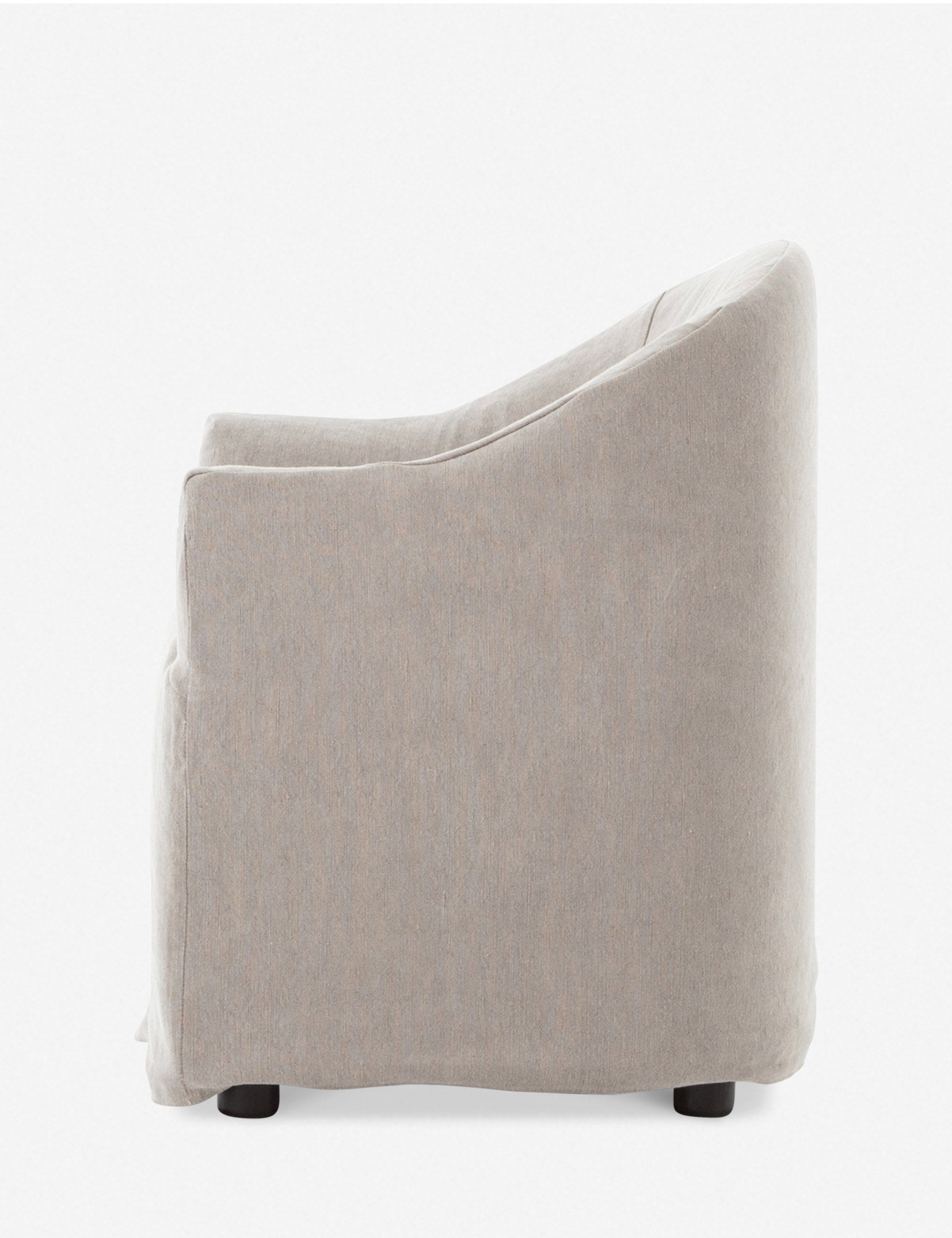 Modern Cynthia Dining Chair - Upholstered Fabric Seat, Sturdy Wooden Legs - Perfect for Kitchen, Dining Room, and Home Office Use