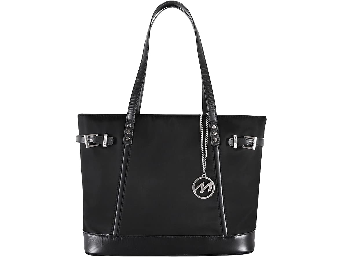 McKlein 17565 Black Nylon Women's Tote Bag - Stylish & Durable Handbag for Work, Travel & Everyday Use