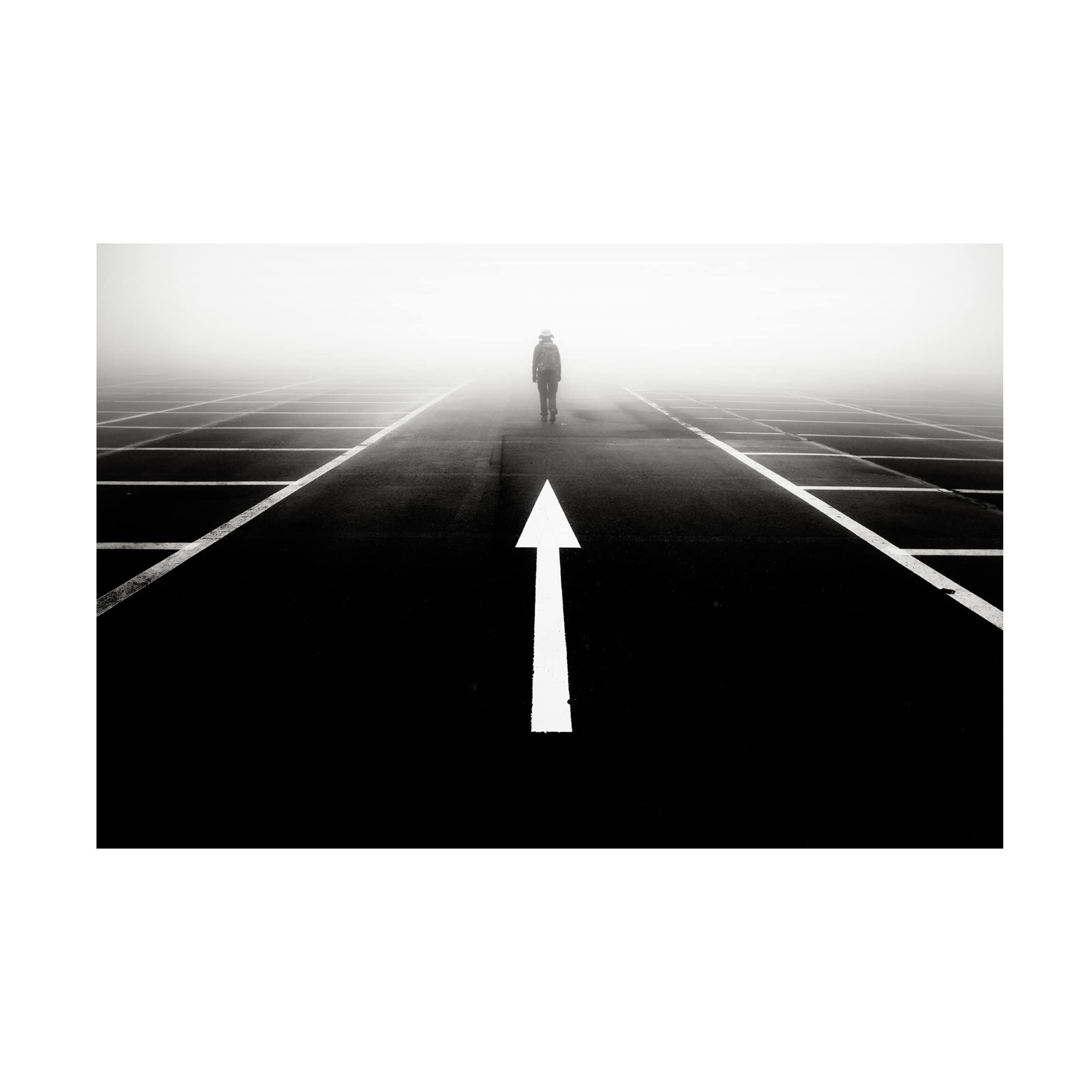 Trademark Fine Art 'Sign' Canvas Art Print by Koji Sugimoto - Modern Abstract Wall Decor for Living Room, Bedroom & Office