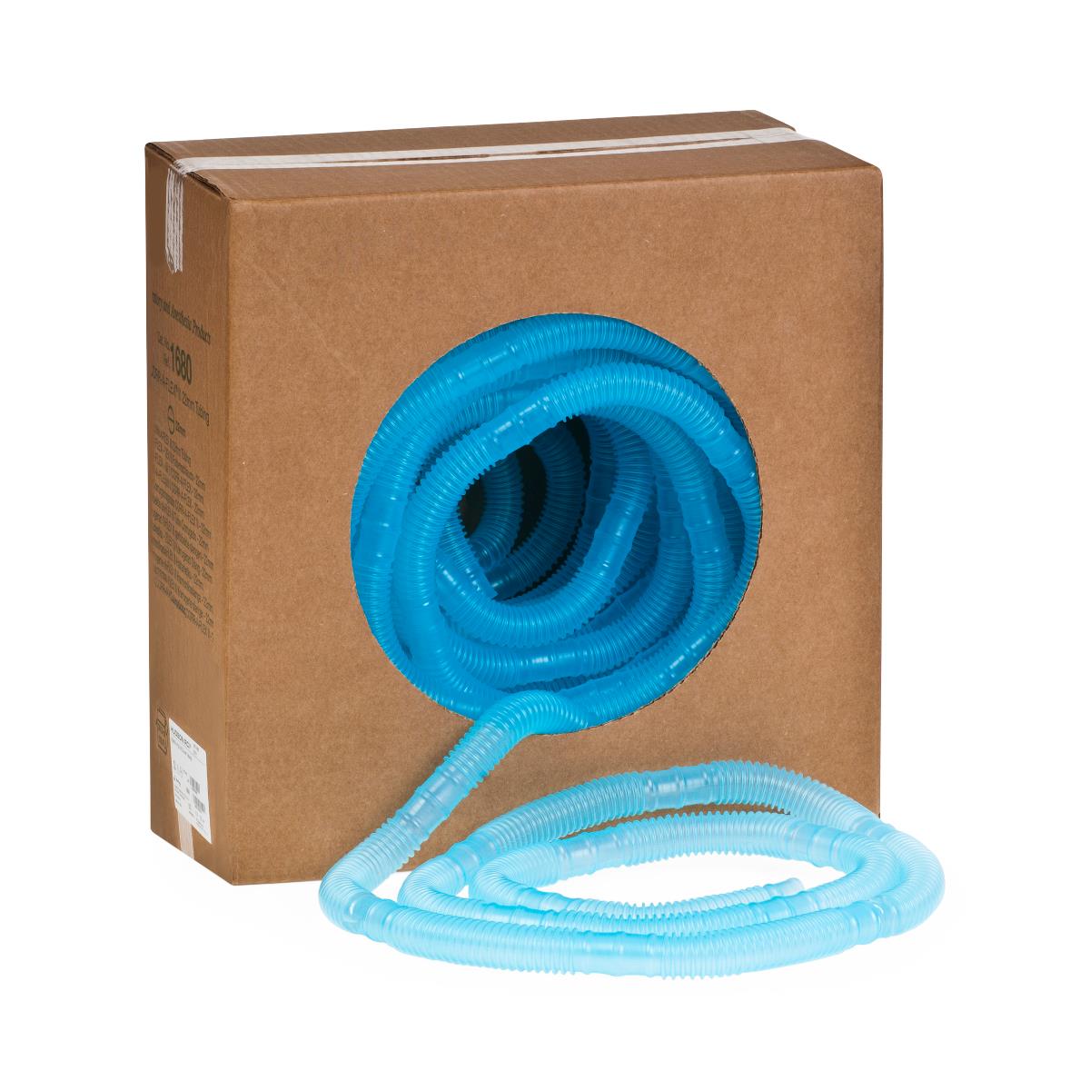 Corr-A-Flex Corrugated Tubing - 100 ft Flexible Plastic Conduit Roll for Electrical Wiring, HVAC & Outdoor Cable Protection