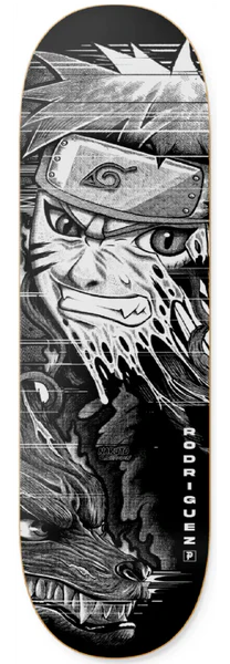 Primitive x Naruto Rodriguez Beast Skateboard Deck 8.125